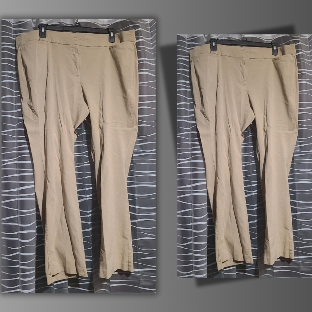 Lane Bryant Women's Tan Trousers